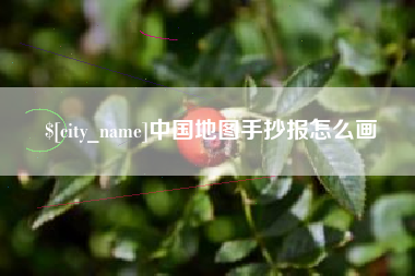 保亭中国地图手抄报怎么画