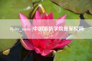 保亭中国消防学院是军校吗