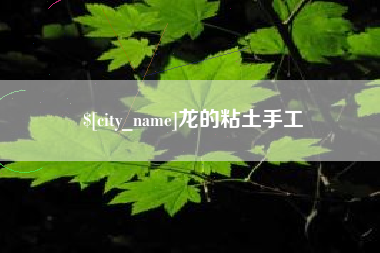 保亭龙的粘土手工