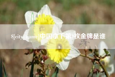 保亭中国拿下第9枚金牌是谁