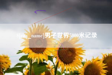 保亭男子世界5000米记录