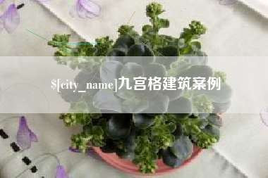 保亭九宫格建筑案例