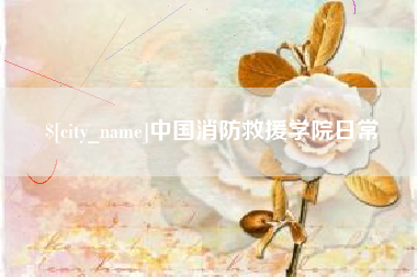 保亭中国消防救援学院日常