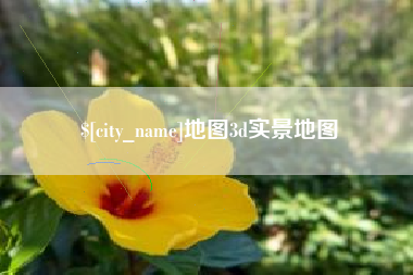 保亭地图3d实景地图