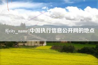 保亭中国执行信息公开网的地点