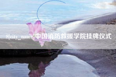 保亭中国消防救援学院挂牌仪式