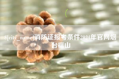 保亭消防证报考条件2024年官网烟台福山