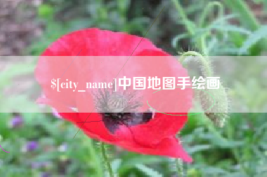 保亭中国地图手绘画